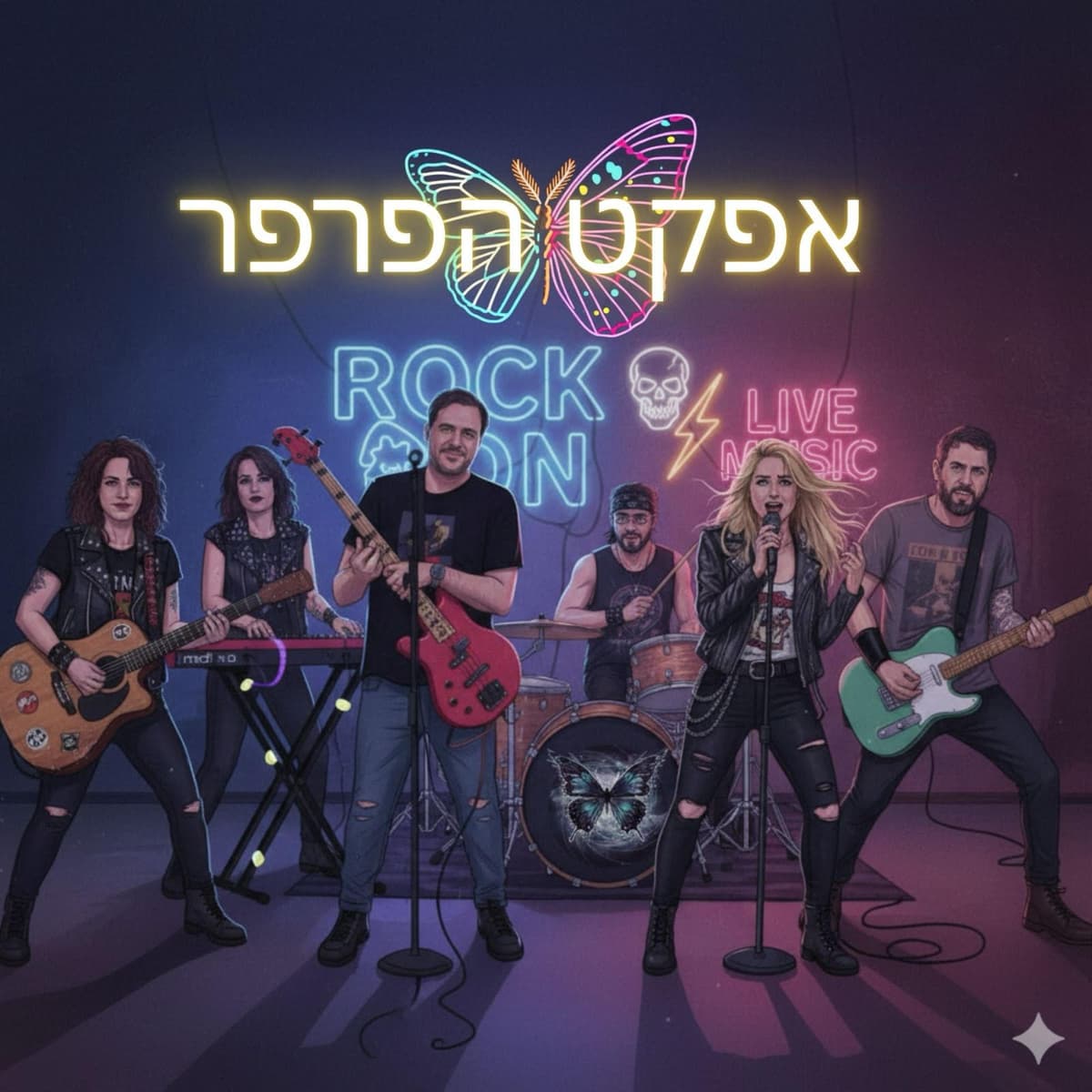 אפקט הפרפר-קאברים לשירים ישראלים ולועזים