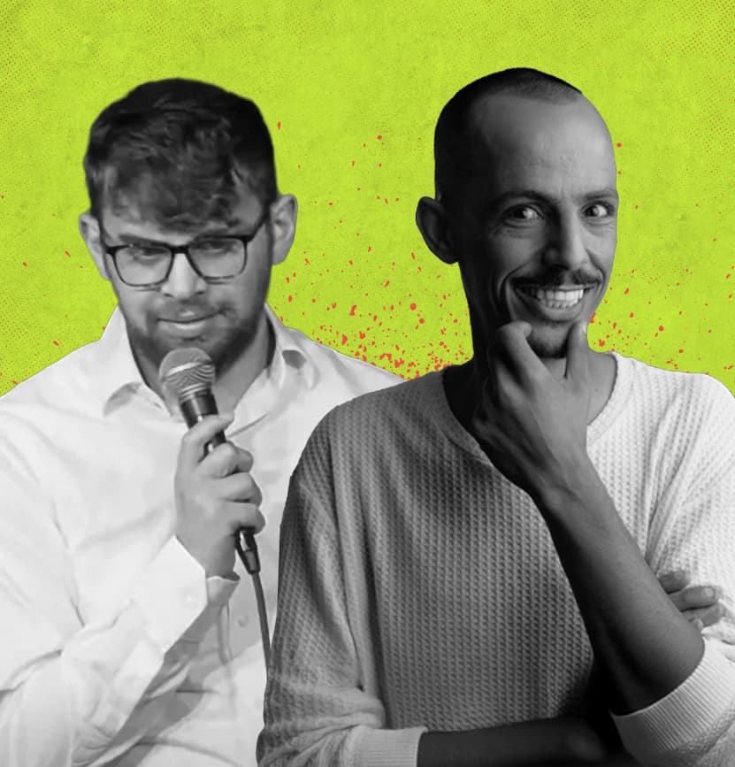 מוחמד נעמה ואורי צייטלין-פסטיבל  פאנץ'