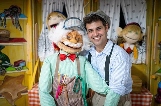 הצגת ילדים בדיונה -הסנדלר והגמדים - תיאטרון השעה הישראלי