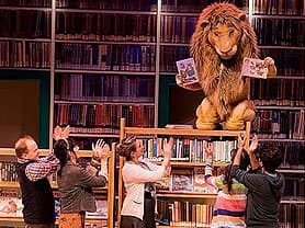 התיאטרון הראשון שלי|אריה הספרייה - תיאטרון המדיטק