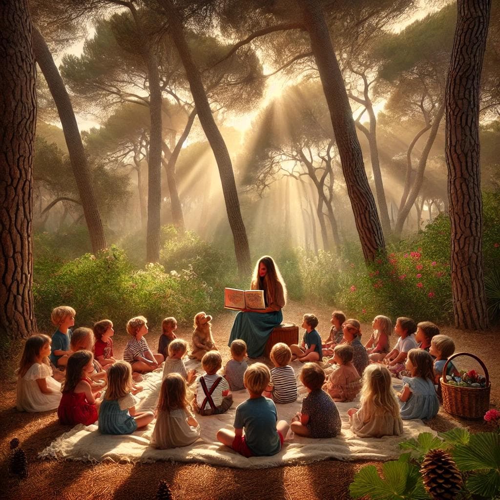 סיפור ביער - לילדי גן עד כיתה ב'