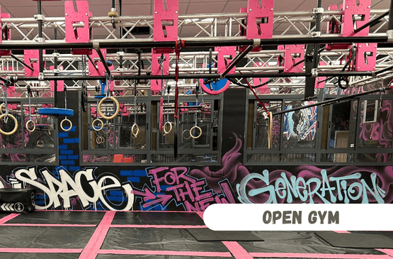 OPEN GYM - מתחם נינג'ה בשלובים