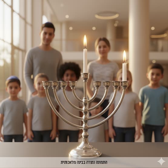 הדלקת נר ראשון במרכזים הקהילתיים במזרח נתניה