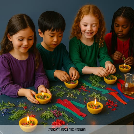 הפנינג חנוכה בקריית השרון