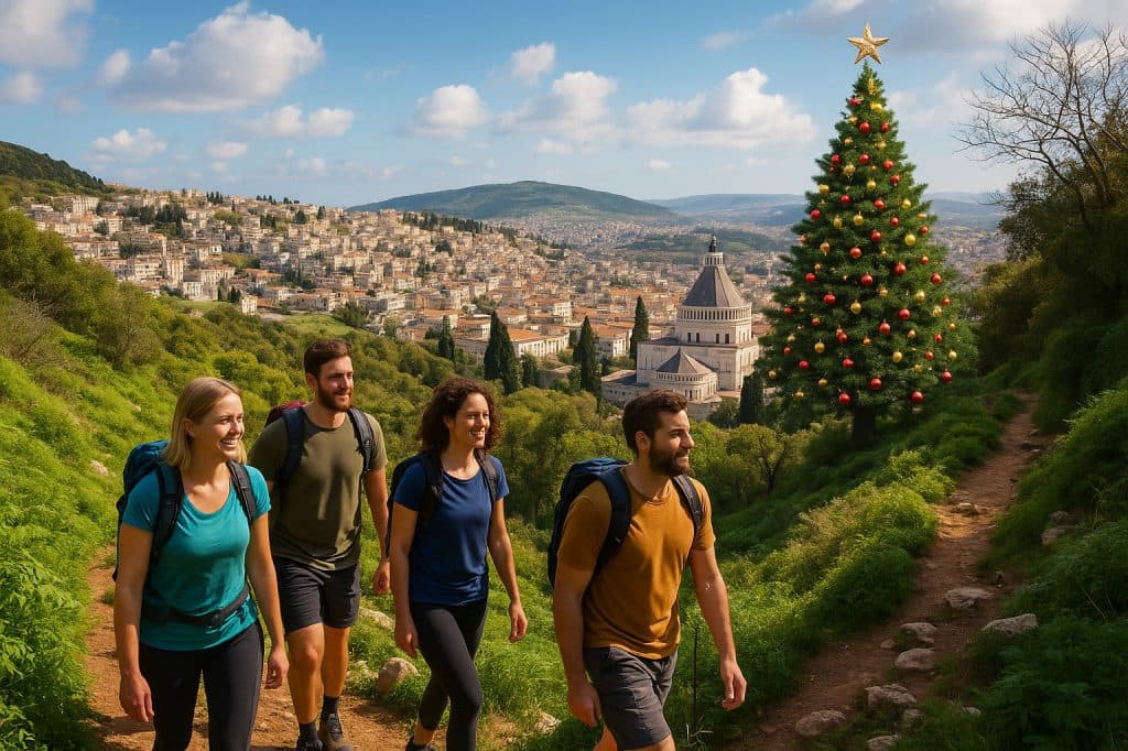 מיטיבי לכת גליל: הר תבור, נחל ברק ושביל הבשורה וגם נצרת בסילבסטר !
