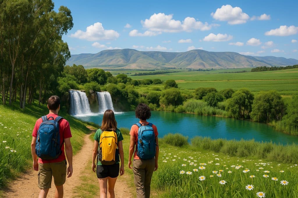 טיול טבע שביל עמק המעיינות – מקניון הבזלת נחל חרוד אל כפר רופין