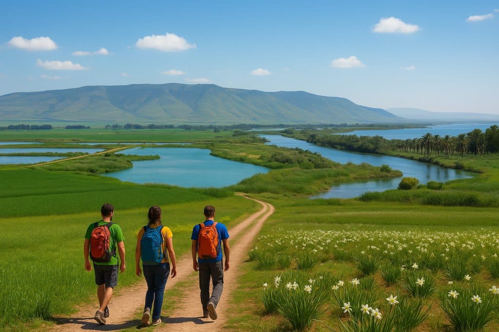 טיול טבע שביל עמק המעיינות – מטירת צבי ועד תל תאומים