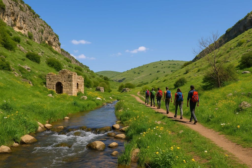 מיטיבי לכת אל נחל צלמון עליון+תחתון עד הכנרת !