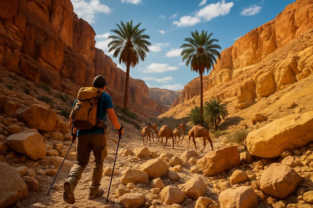 טיול מיטיבי לכת במדבר: נחל קינה, כנפן ומצודת עוזה