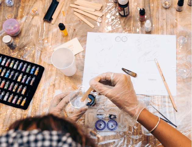 סדנת אפוקסי לחנוכה