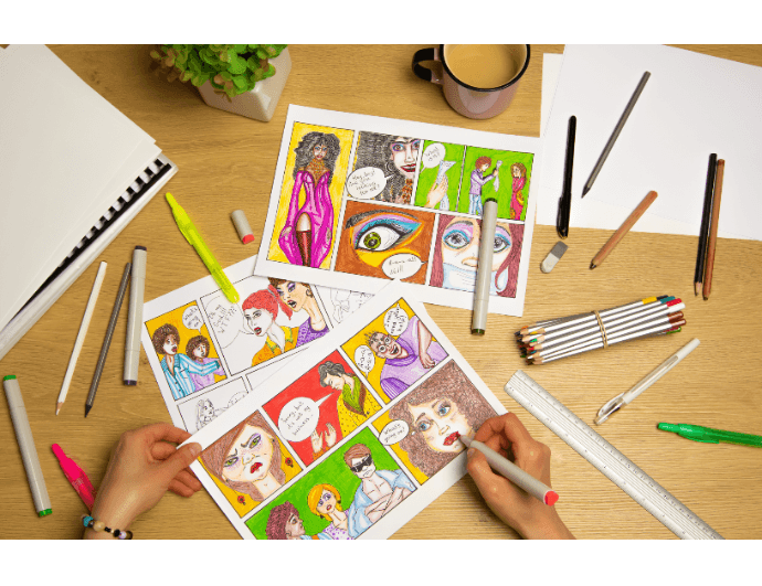 סדנת קומיקס ואנימציה לחנוכה