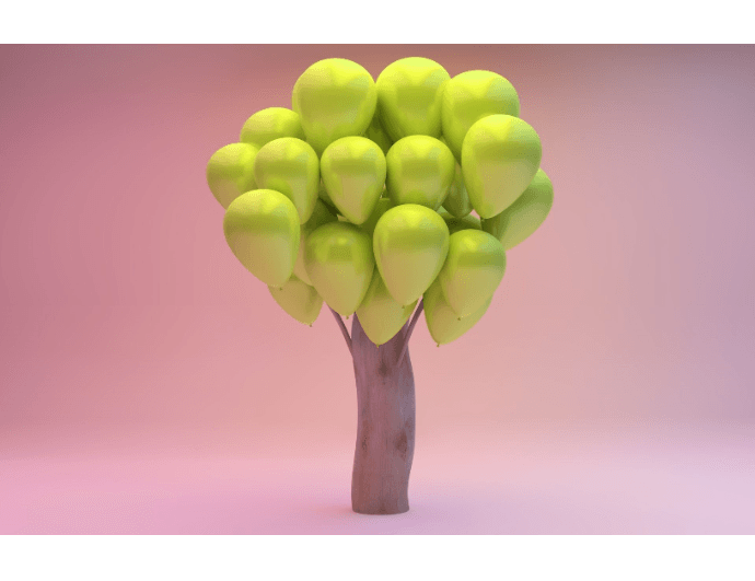 שעת סיפור מומחזת: עץ הבלונים