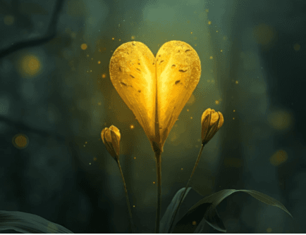 שעת סיפור מומחזת - פרח לב הזהב