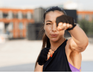 סדנת קרב מגע אמהות ונערות