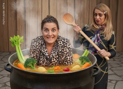 ירדנה חרזי מחממת את שני שגב מנשרי