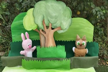 שעת סיפור: "סיפור על טיול של ארנב וחתול" - תיאטרון צליל