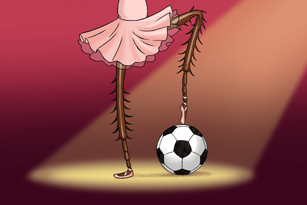 ינץ לוי וענבל אושמן |  מופע החלומות של ג'וקלינה בלרינה ורקדני הכדורגל