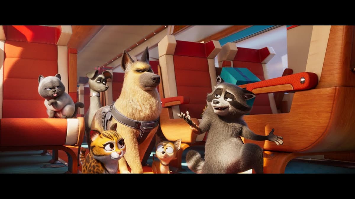 חיות על הרכבת - מדובב