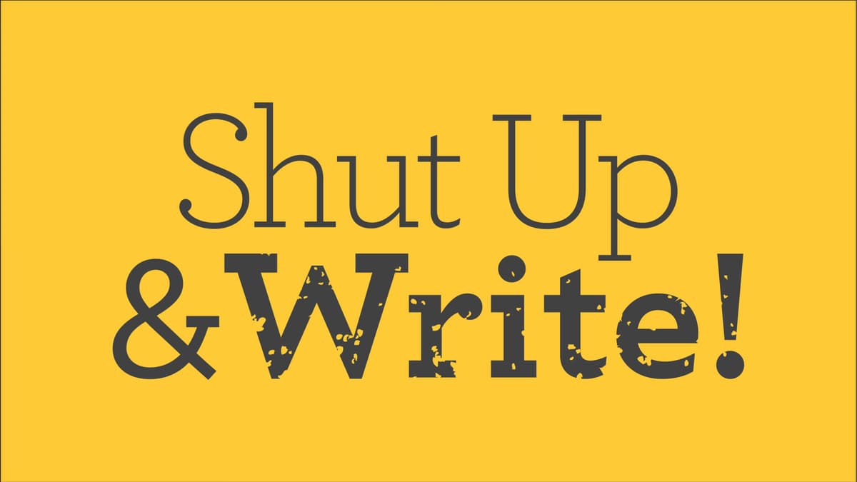 Shut Up & Write!® at Arcaffe