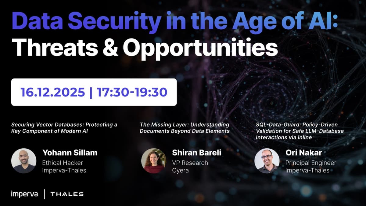 Data Security in the Age of AI: Threats & Opportunities