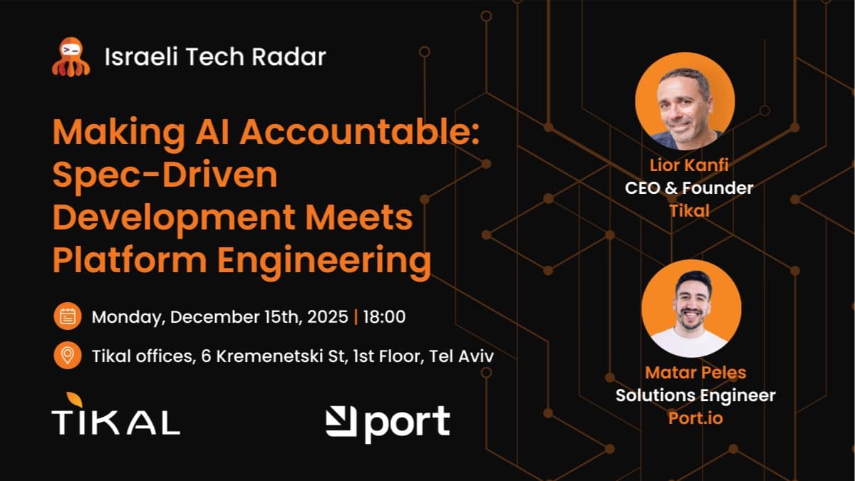 Making AI Accountable: Spec-Driven Development Meets Platform Engineering
