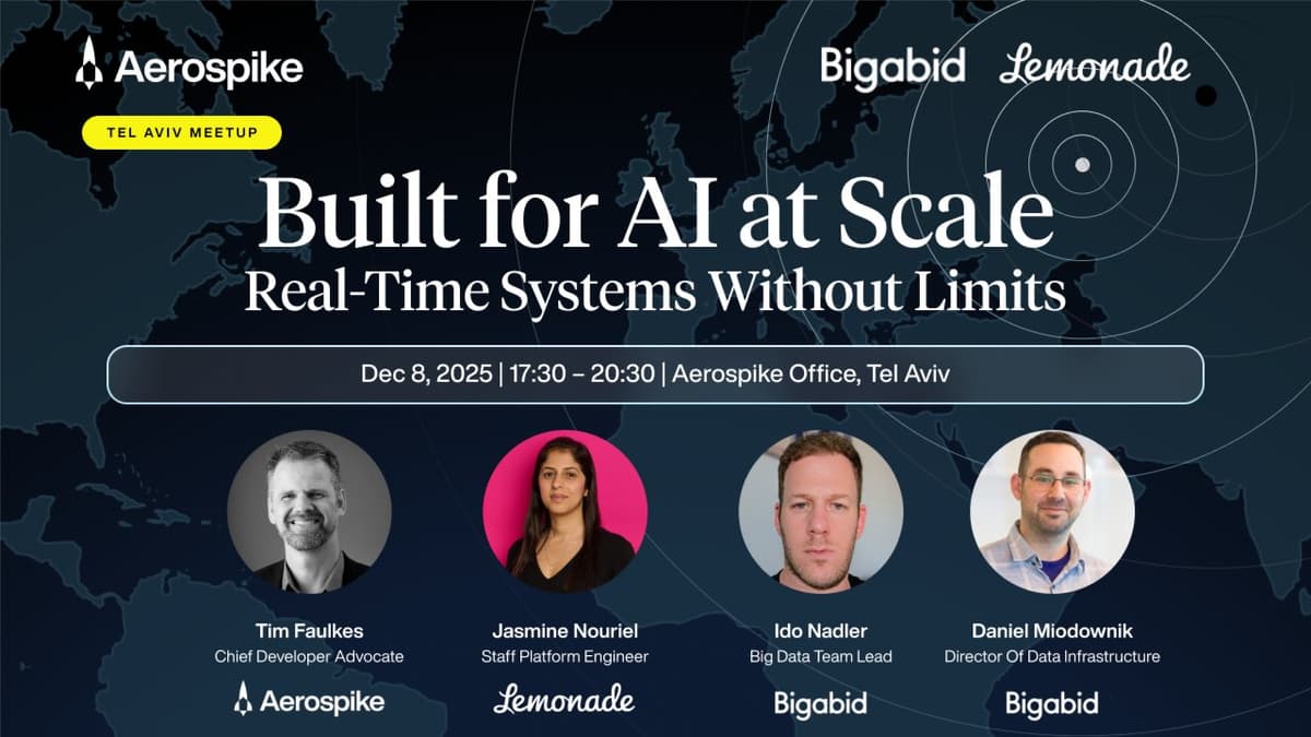 Built for AI at Scale: Real-Time Systems Without Limits
