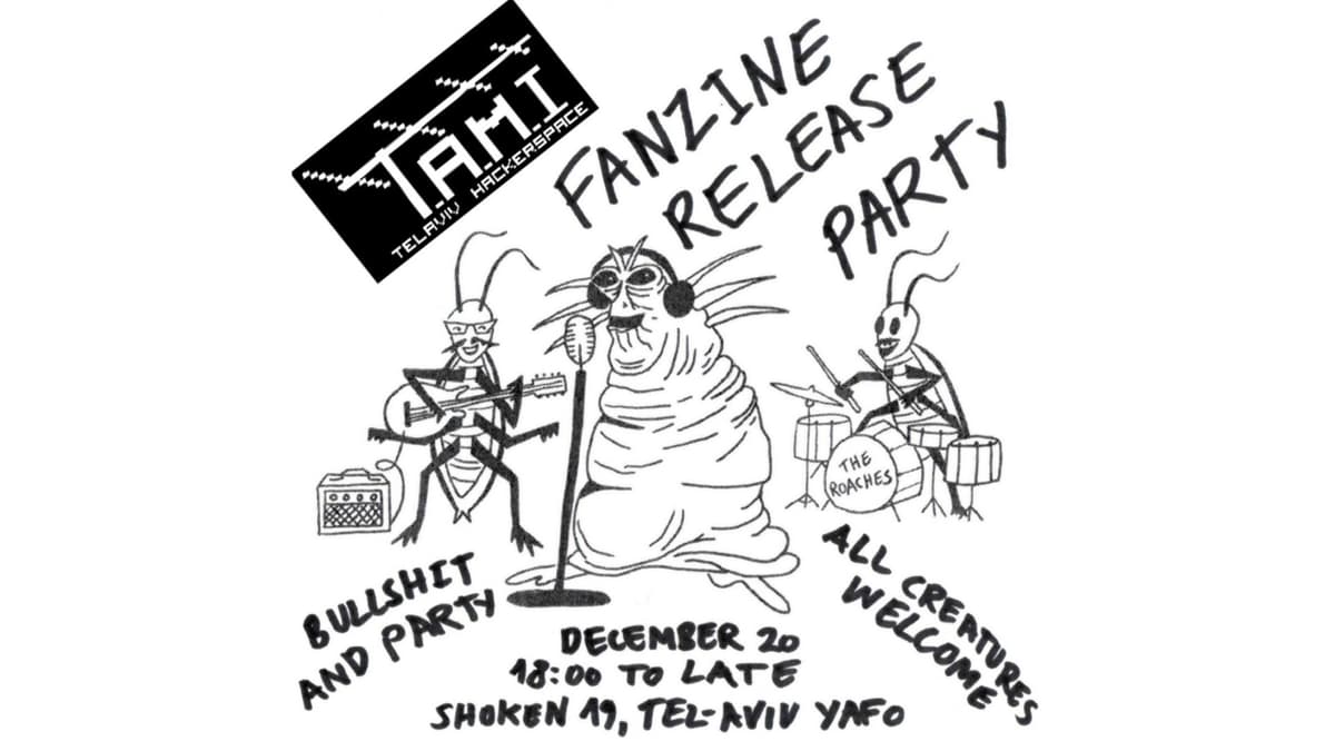 TAMI Fanzine Release Party