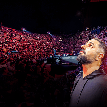 בן בן ברוך במופע סטנדאפ