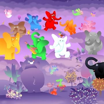 פילים בכל הצבעים - הצגת ילדים