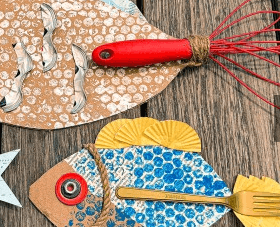 סדנת דגים אקולוגיים (בעברית ובערבית במקביל) ورشة عمل الأسماك البيئية