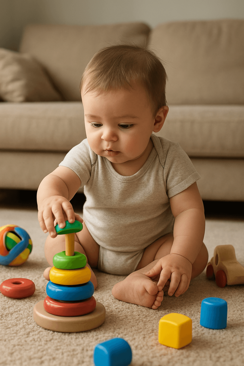 להורים ותינוקות: סדנא צעצועים תואמי גיל