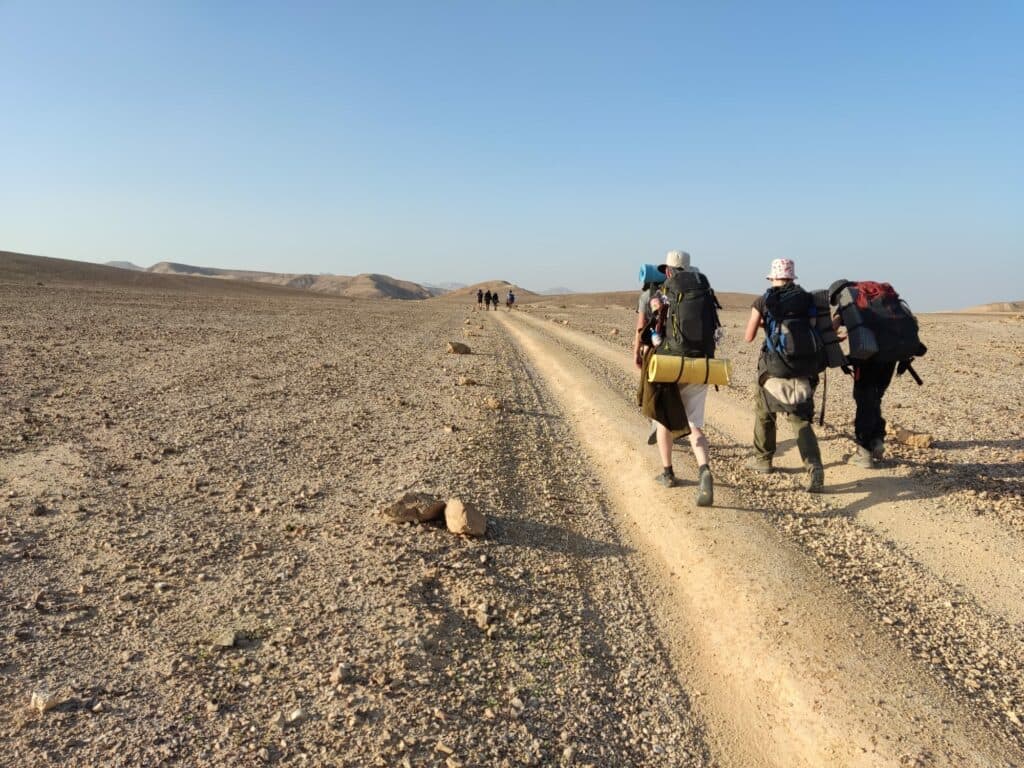 חוג נוער שקמים – טיול חנוכה – אזור שדה בוקר – רמת הנגב