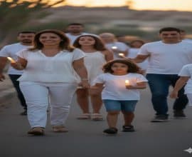 מצעד לפידים בסימן גיבורי מלחמת התקומה