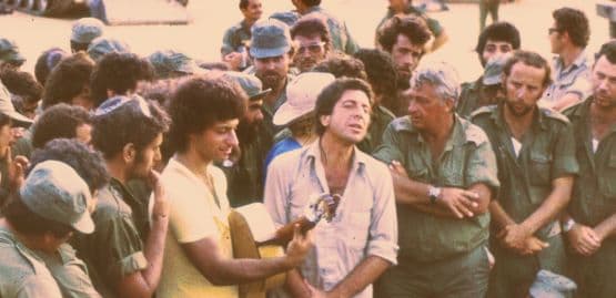 מופע "מי באש" | לאונרד כהן במלחמת יום הכיפורים