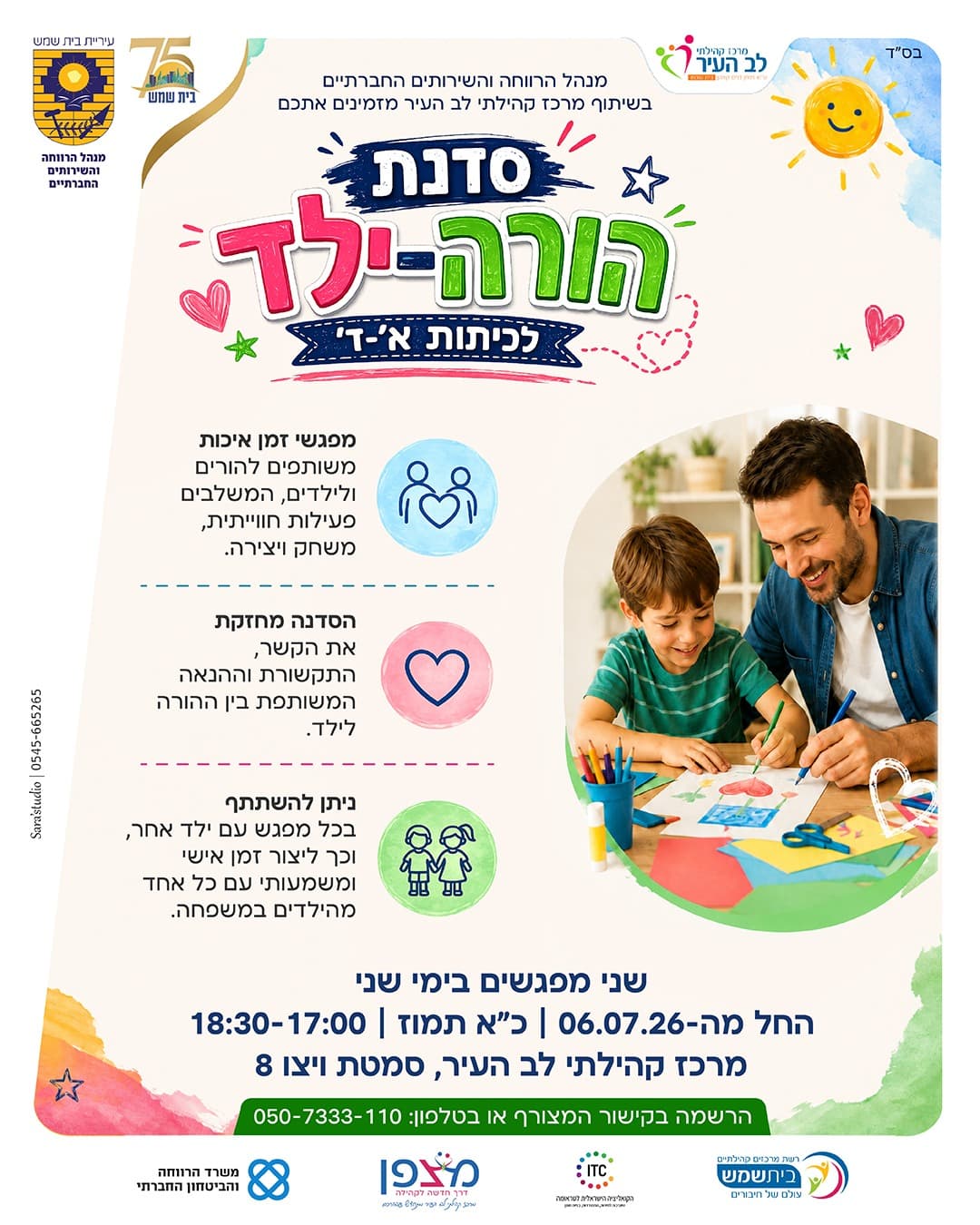 סדנת חוסן להורים עם הילדים