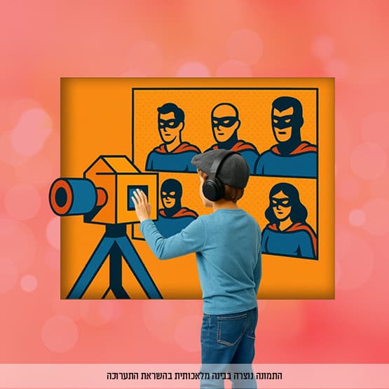 טיול משפחות קהילתי לחנוכה – תערוכת “גיבורים.ות”, מוזיאון אנו תל אביב