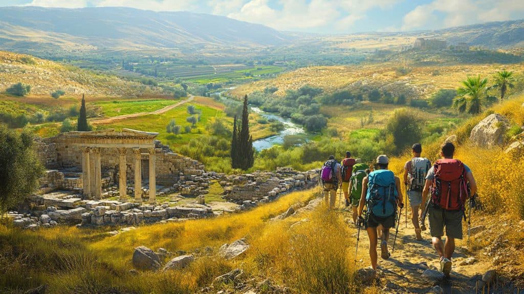 טיול טבע שביל עמק המעיינות – נוה-אור עד קניון הבזלת בית-שאן