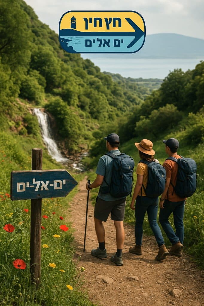 סופ"ש 26-28/3 מסע על שביל החץ הכחול: ים-אל-ים החדש מעכו ועד הכנרת