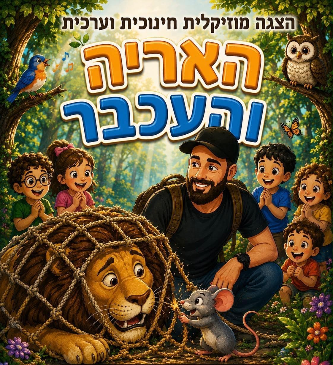 תיאטרון בובות- האריה והעכבר