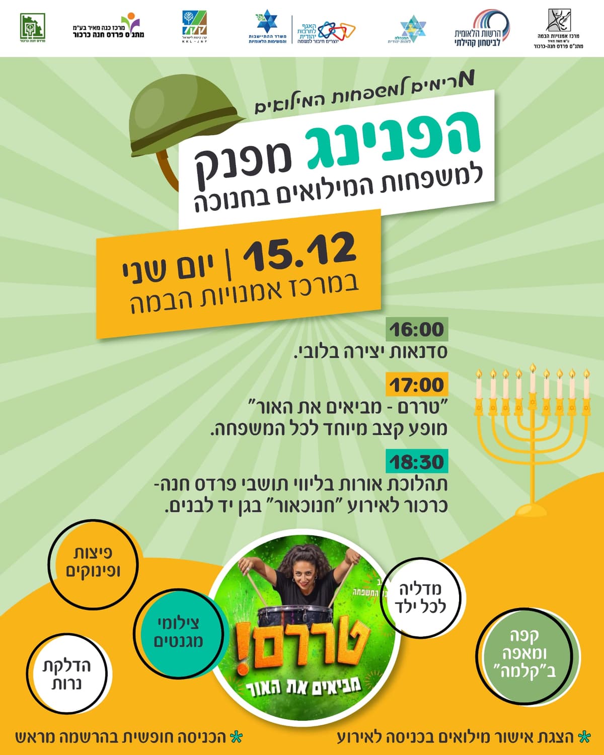 הפנינג למשפחות המילואים