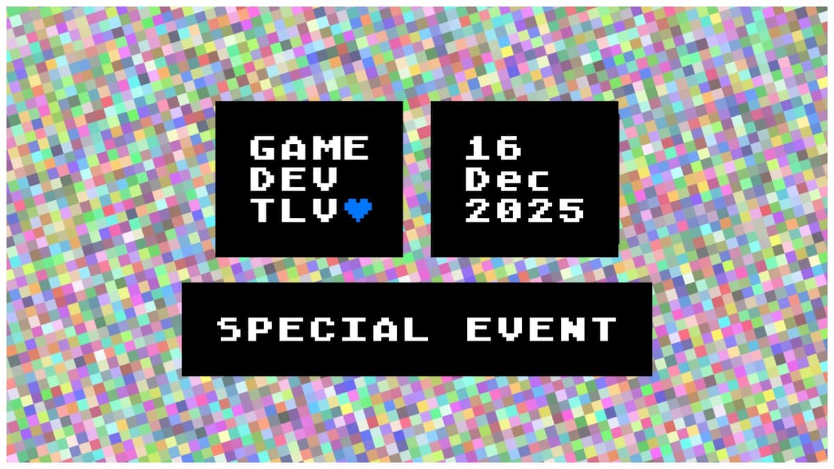 Game Dev TLV: Hanukkah Special 2026