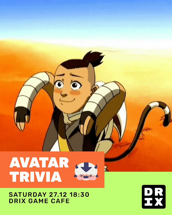Avatar: The Last Airbender Trivia Night⬇️